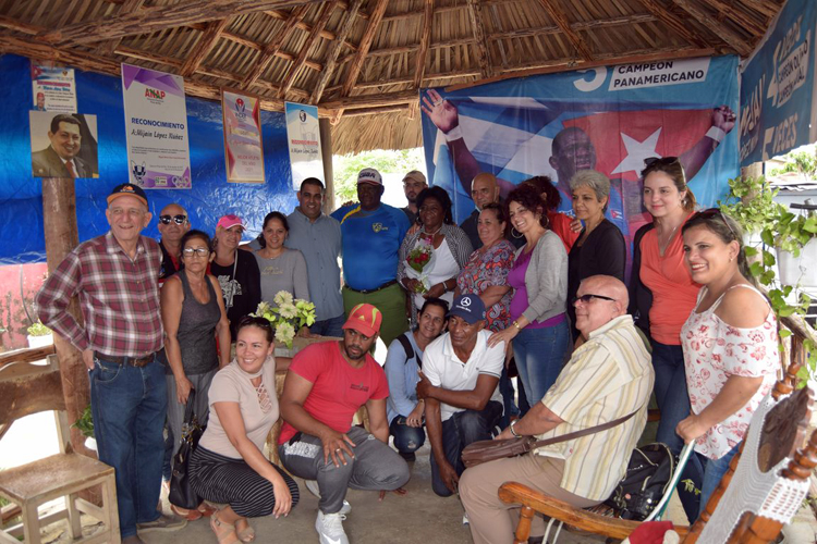 Sharing with the family of Mijaín López was one of the greatest gifts for Cuban Press Day