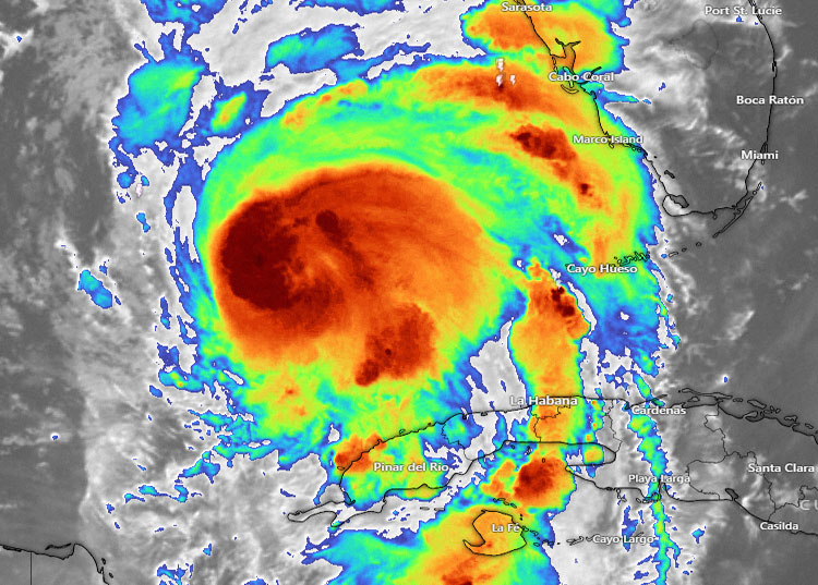 Minute by minute: Incidence of Hurricane Idalia in Pinar del Río (+ Photos and Videos)