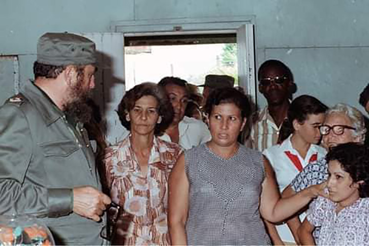 Fidel Castro siempre presente ante el paso de los ciclones