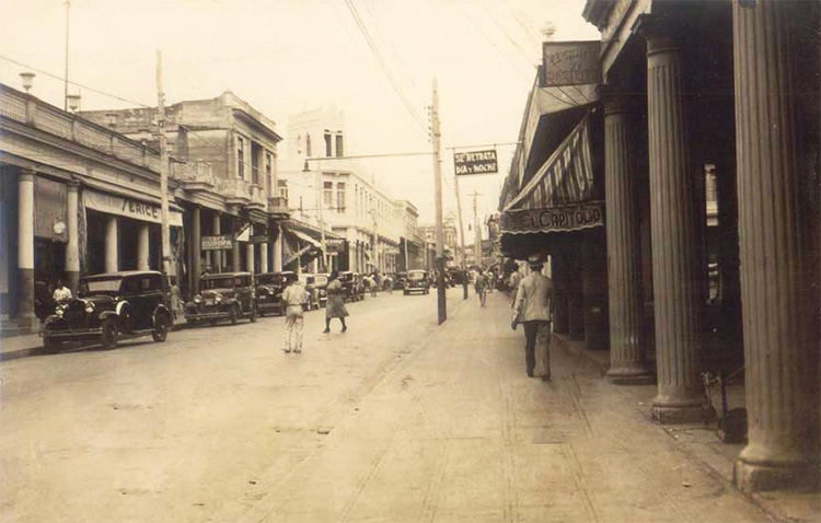 Otra vista de la calle Martí. (1925-1942)