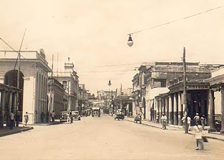 Vista de la calle Martí (1930-1950)