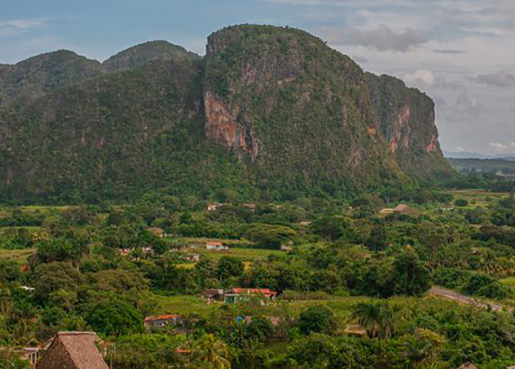 Vista desde el mirador del Proyecto Raíces, en la carretera a El Moncada. / Foto: Deny Extremera/ Cubadebate.