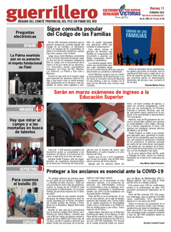 Edición impresa del 11 de febrero de 2022