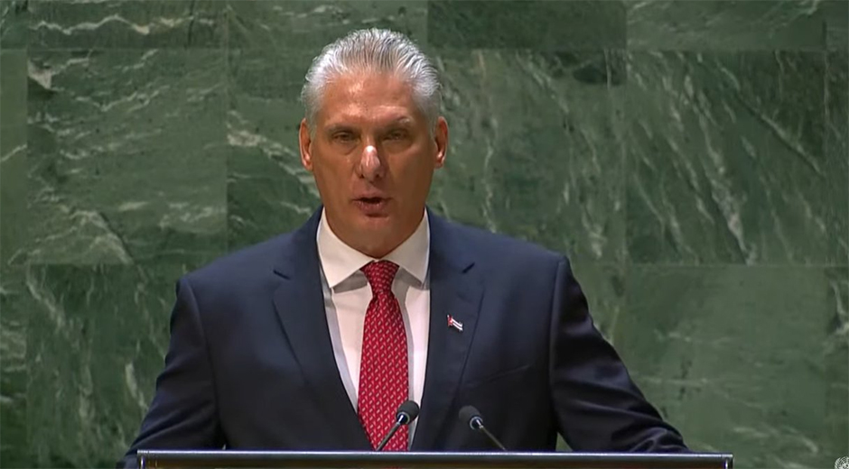 Díaz-Canel at the United Nations: “A new and fairer global contract is urgently needed”