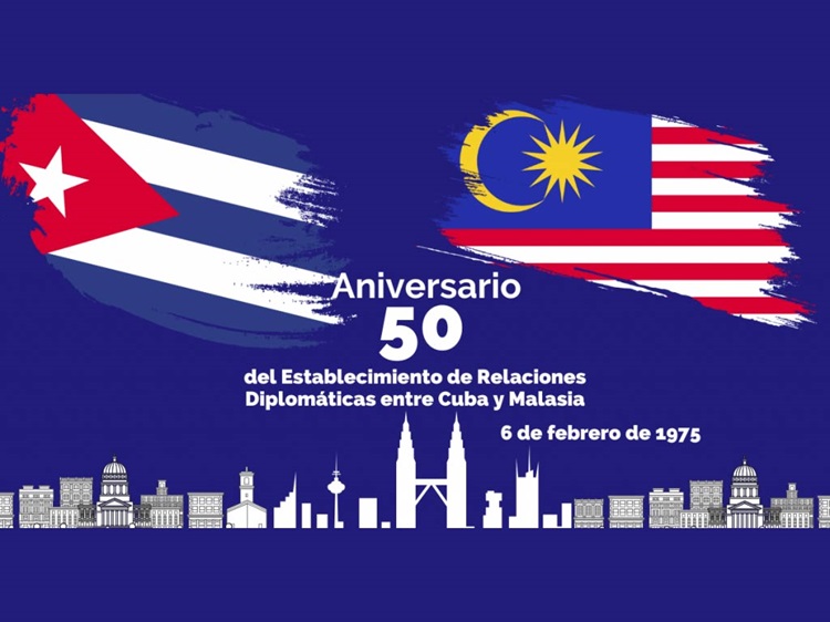 Cuba Malasia 50 Aniversario Relaciones